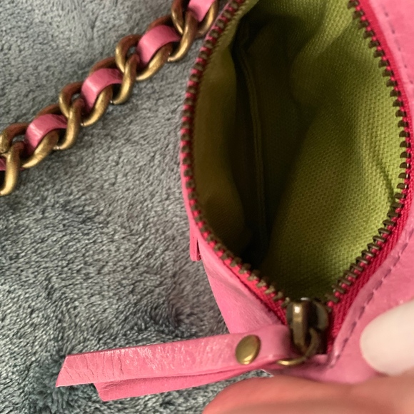 Isabella Fiore pink leather handbag - Picture 3 of 8